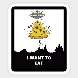 I want to eat Sticker